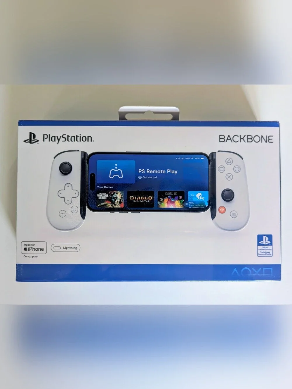 Backbone One PlayStation Edition 2nd Generation iPhone Lightning Sealed NEW